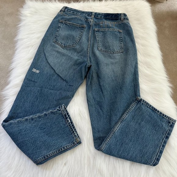 Ksubi Chlo Jeans Wasted Young American High Waist Relaxed Tapered Ankle Size 30 - Picture 12 of 15